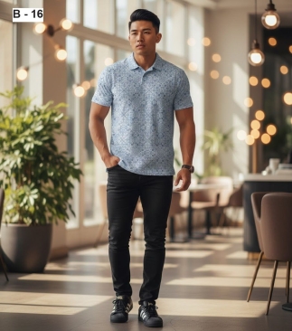 Custom Batik Sublimation T-Shirt