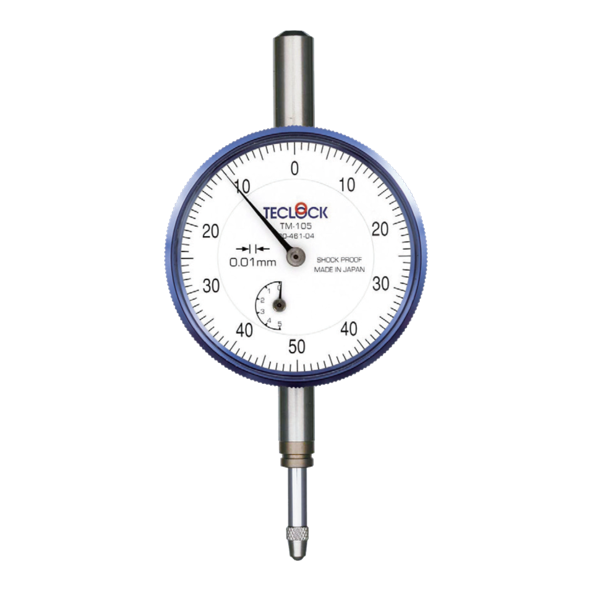 Teclock Dial Indicator, 5mm0.01mm – TM-105 (Comparator Type  For Bore gauge use)