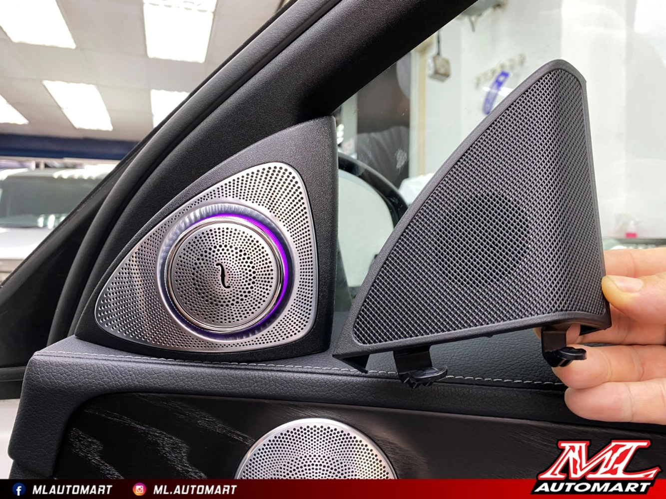 Mercedes Benz C Class W205 Burmester 3D Rotary Tweeter