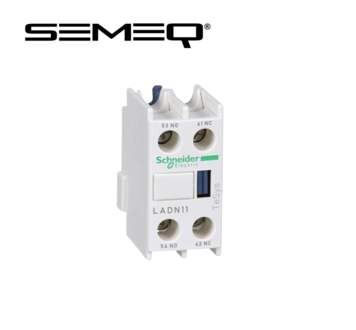 Schneider Electric Auxiliary Contact Block (1NO + 1NC) for TeSys D contactors LADN11C