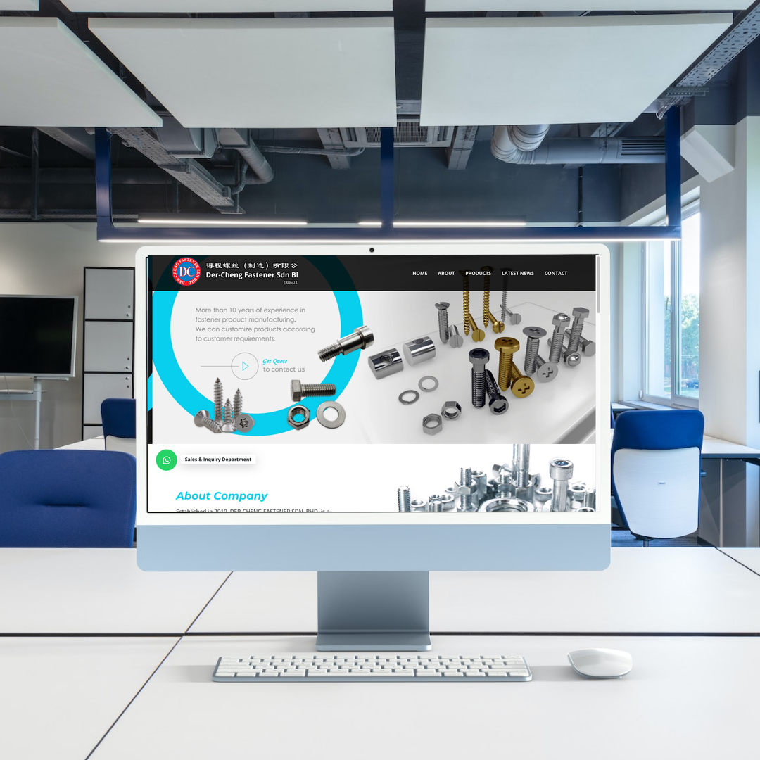 Fastener Manufacturer , Bolts & Nuts Supplier Selangor, Web Design | SEO | Digital Marketing | Kuala Lumpur