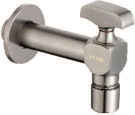 IT-1019ST6-GM Gun Metal Wall Bib Tap – Premium Hose Bib Tap | Durable & Affordable Outdoor Tap