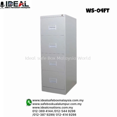 Office Steel Furniture Cabinet Filling Cabinet 4 Drawers WS-04FT