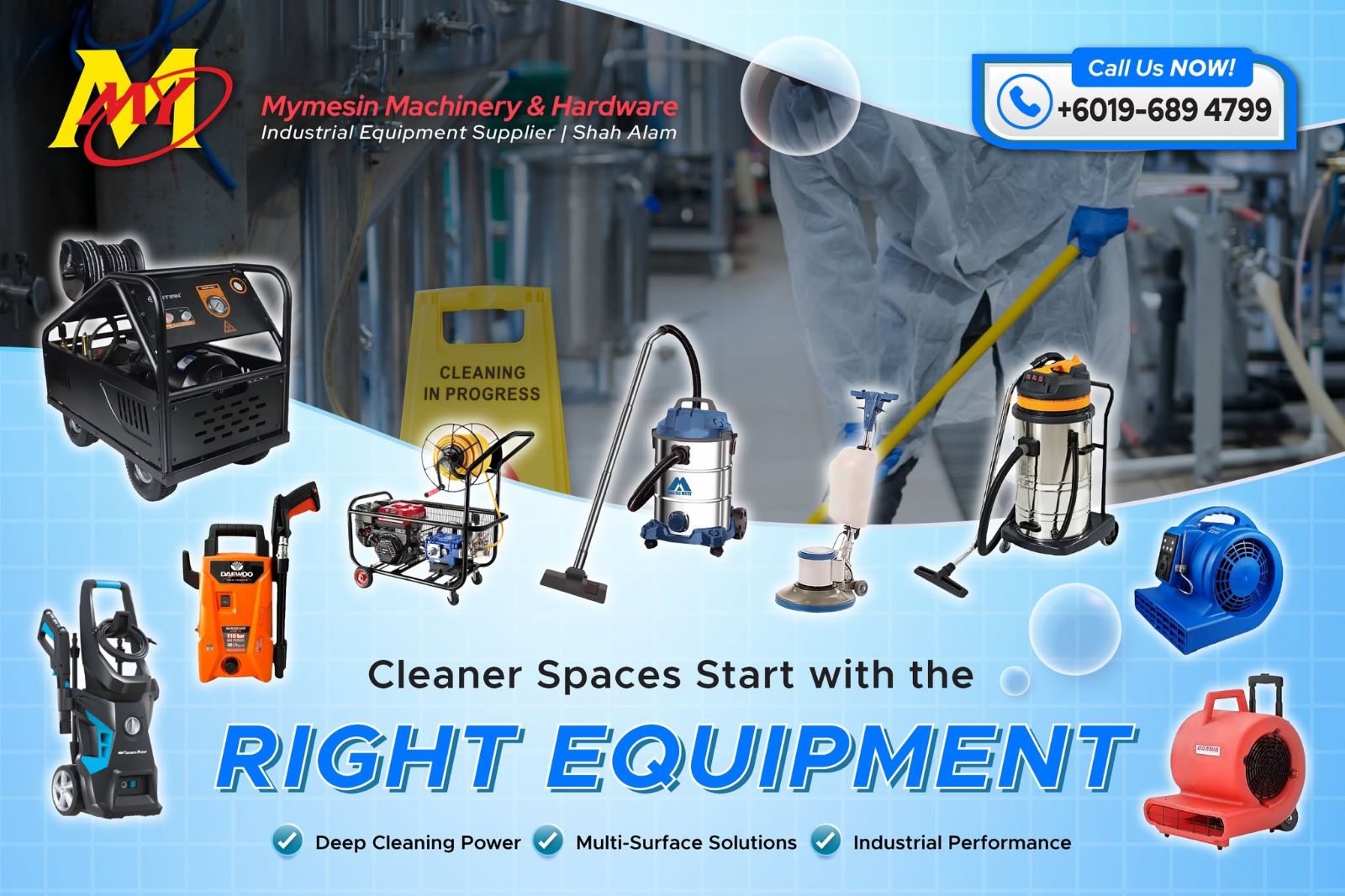 CLEANING EQUIPMENT
