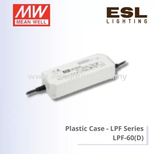 MEANWELL Plastic Case LPF Series - LPF-60 (D) 