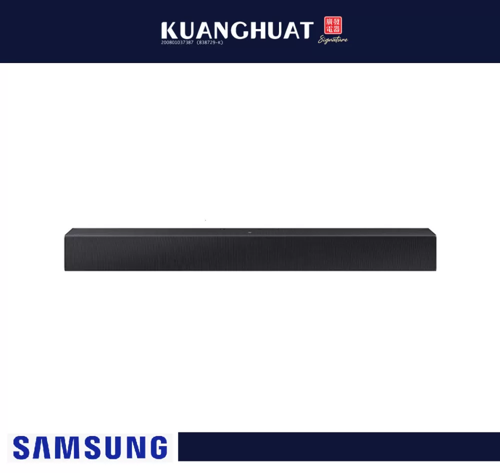 [PRE-ORDER 7 DAYS] SAMSUNG 2.0ch B-Series Sound Bar HW-C400/XM