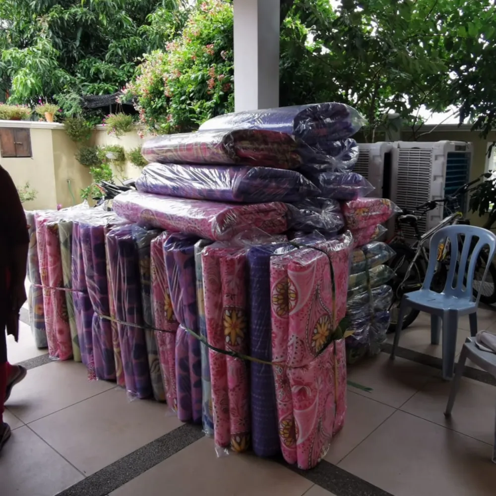 Tilam Murah Gulung Hostel Single bed Mattress Asrama tilam Supplier pembekal tilam Penang Utara 2 inches