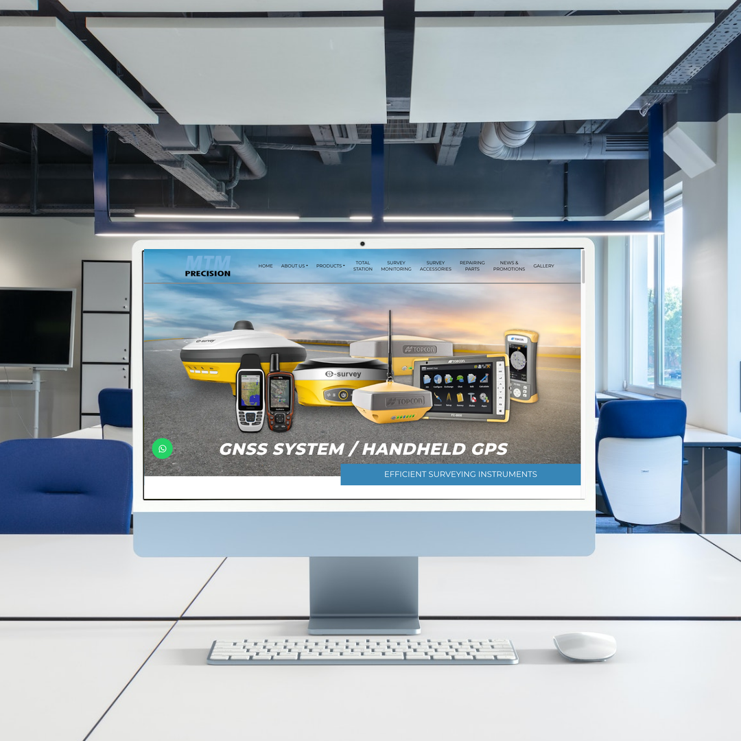 MTM Precision Sdn Bhd Website Design & SEO Case Study | Surveying Instruments in Kuala Lumpur