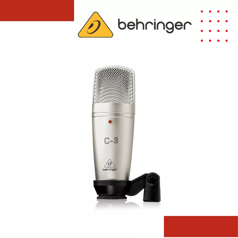 Behringer C-3 Dual-Diaphragm Condenser Microphone (c3)