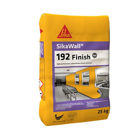 SikaWall庐-192 Finish High performance, cementitious finish skimcoat for internal wall
