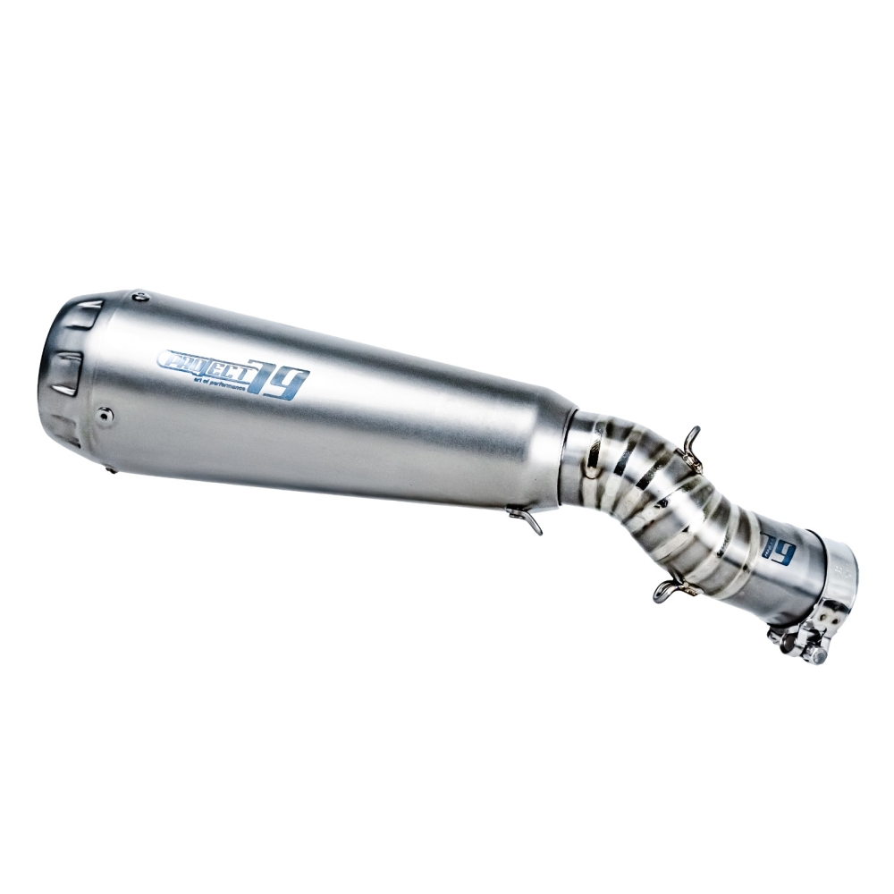 Project79 Titanium Slip On Exhaust System QPLK17TT + QPM58(51)TT for Kawasaki ZX25R