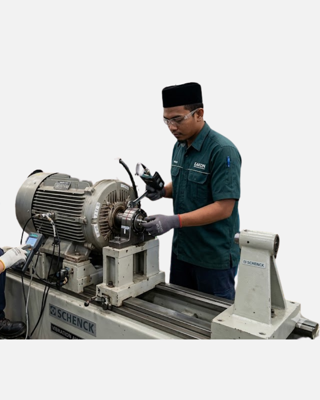 Industrial Electric Bearing Dynamic Balancing