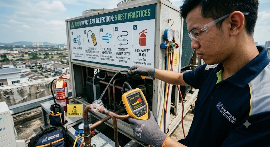 R290 leak detection equipment
