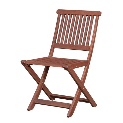 NEWBUARY II Folding Chair Mahogany