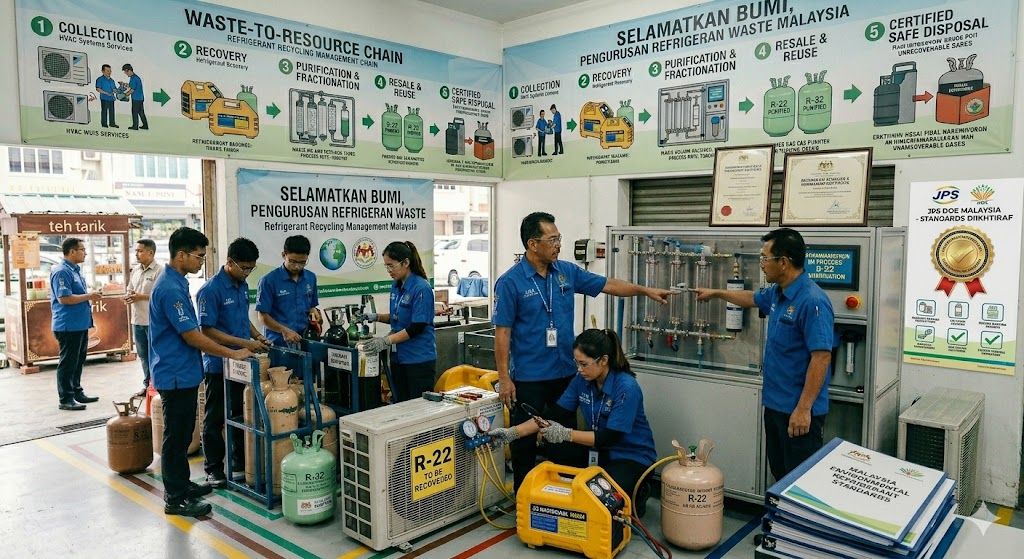 Malaysia environmental refrigerant recycling standards