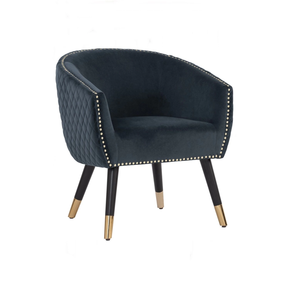 Deniz Lounge Chair - Blue