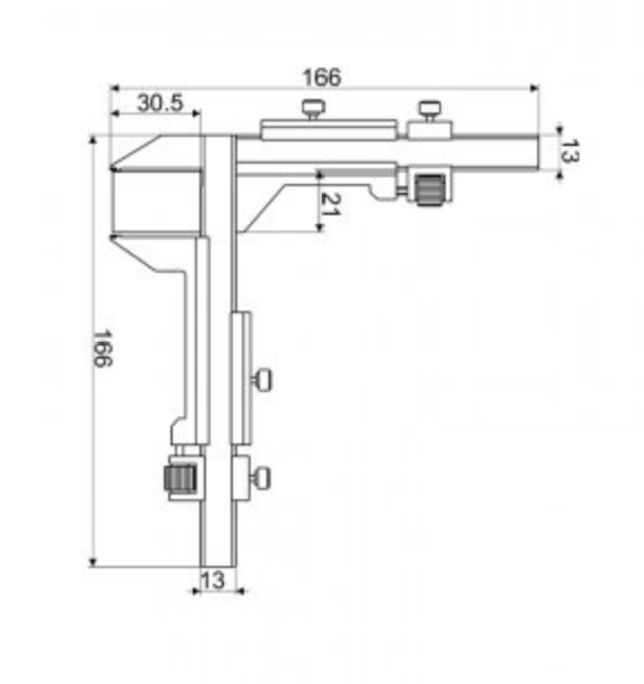 GUANGLU Vernier tooth thickness caliper