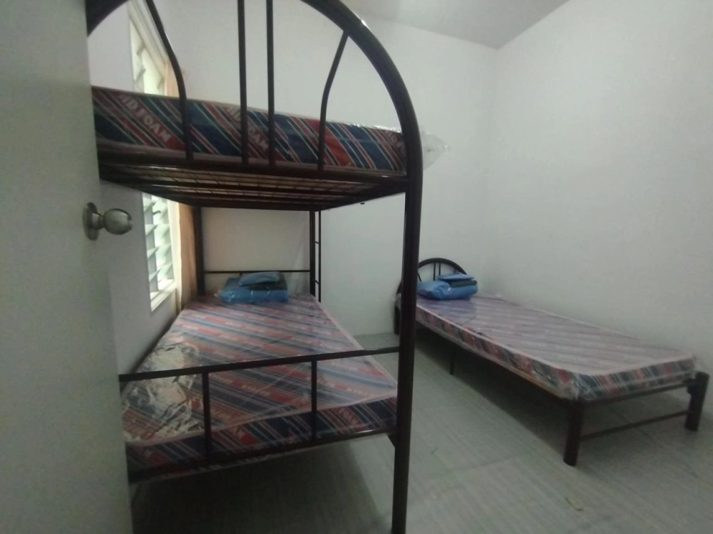 Katil Double Decker Besi 50mm Kuat Murah | Double Decker Metal bed | HD Foam Single Mattress | Tilam Asrama Murah | Penang | KL | Klang | Kulim | Lunas | Sepang