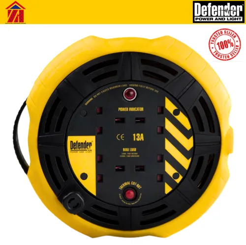 188DefenderPowerandLight240V10MBoxCassetteReel4X13A240V