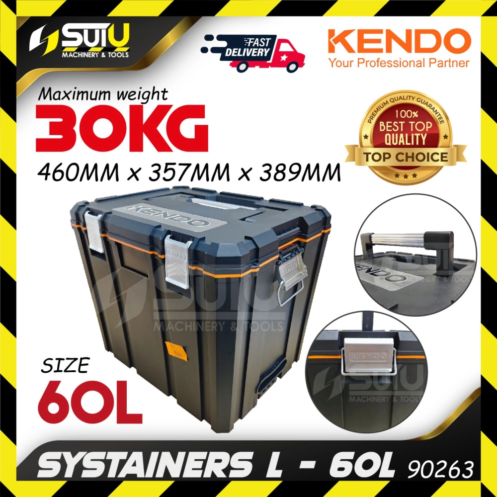 KENDO 90263 60L Systainers (Big)