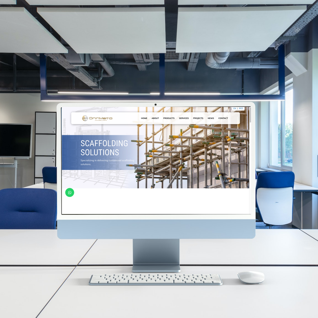 OnnMetal Sdn Bhd Website Design & SEO Case Study | Steel Scaffolding Manufacturer in Johor