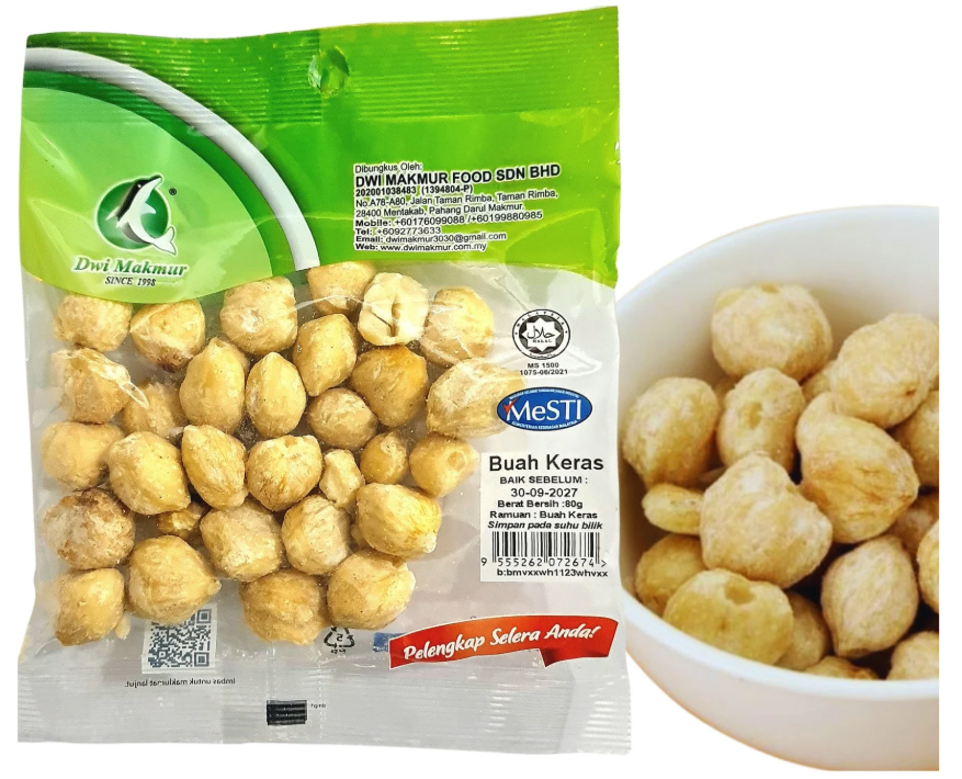 Candlenuts 80 Grams RM4.30 X 5 Units C.Dwi Makmur