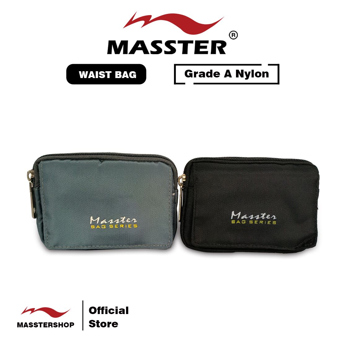 MASSTER Waist Bag / Belt Bag / Beg Tali Pinggan (Grade A Nylon) 35947W