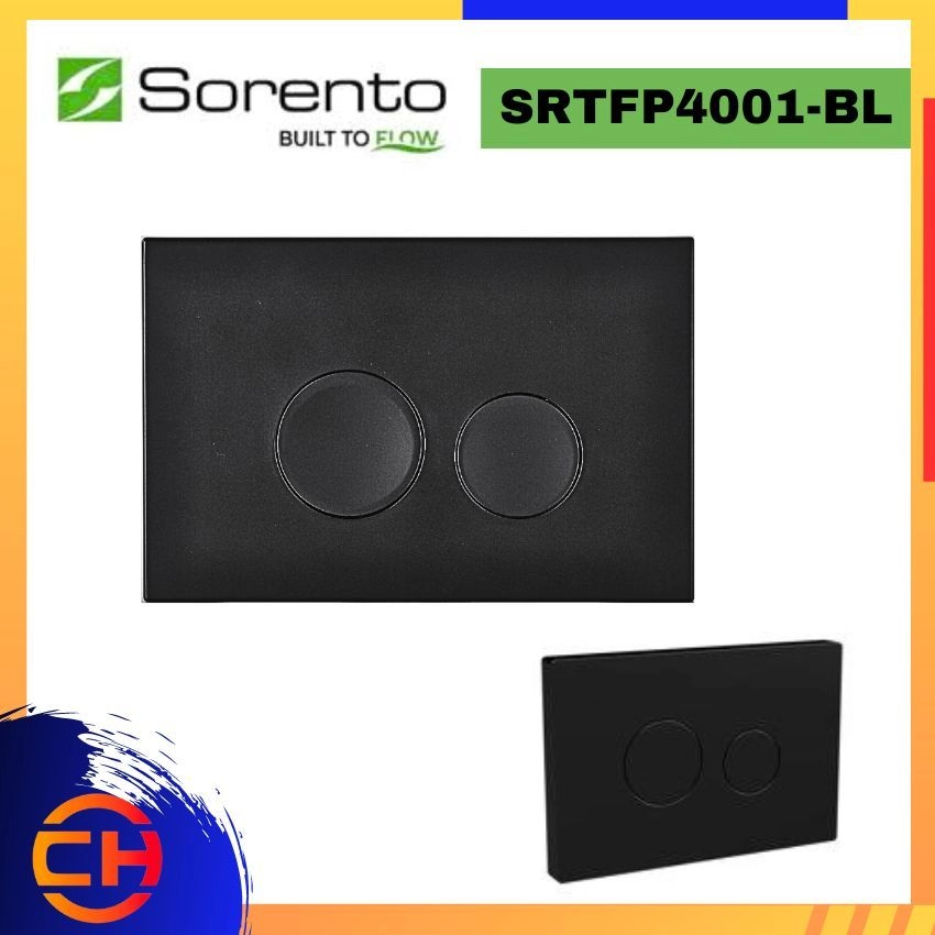 SORENTO CONCEALED SYSTEM FACEPLATES SRTFP4001-BL