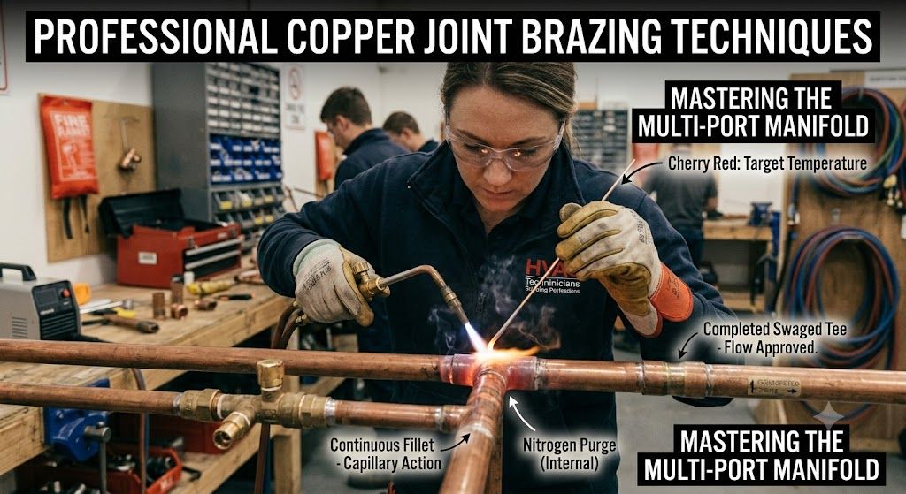 professional copper joint brazing techniques