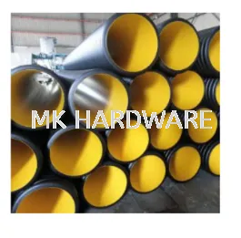 WEIDA庐 DOUBLE WALL CORRUGATED HDPE PIPE AND FITTINGS