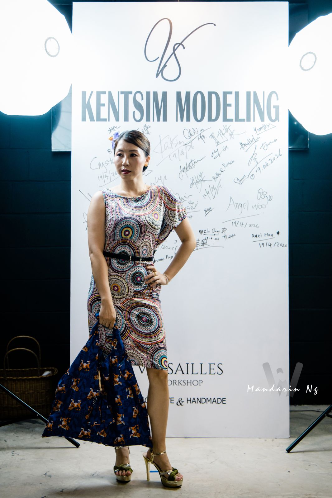 JB high tea fashion show