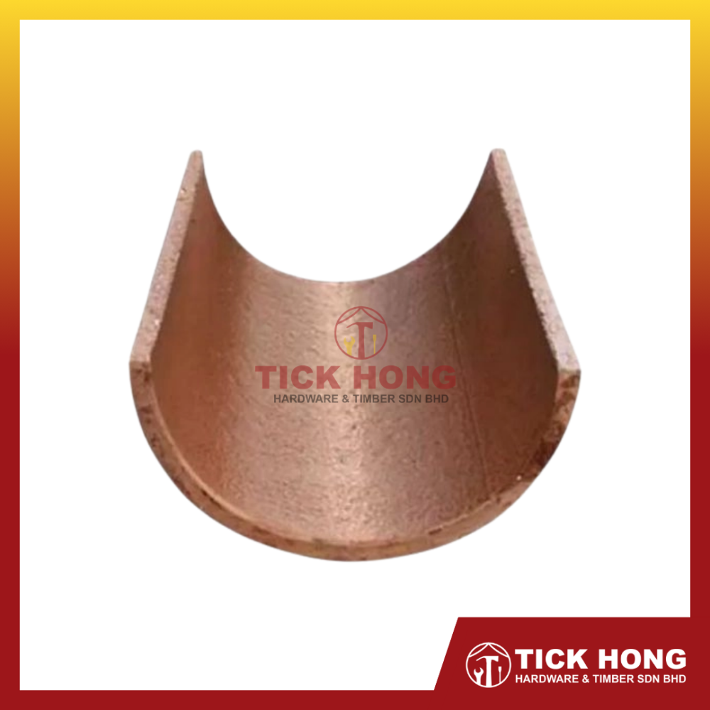 Clay Drain (Half Round)