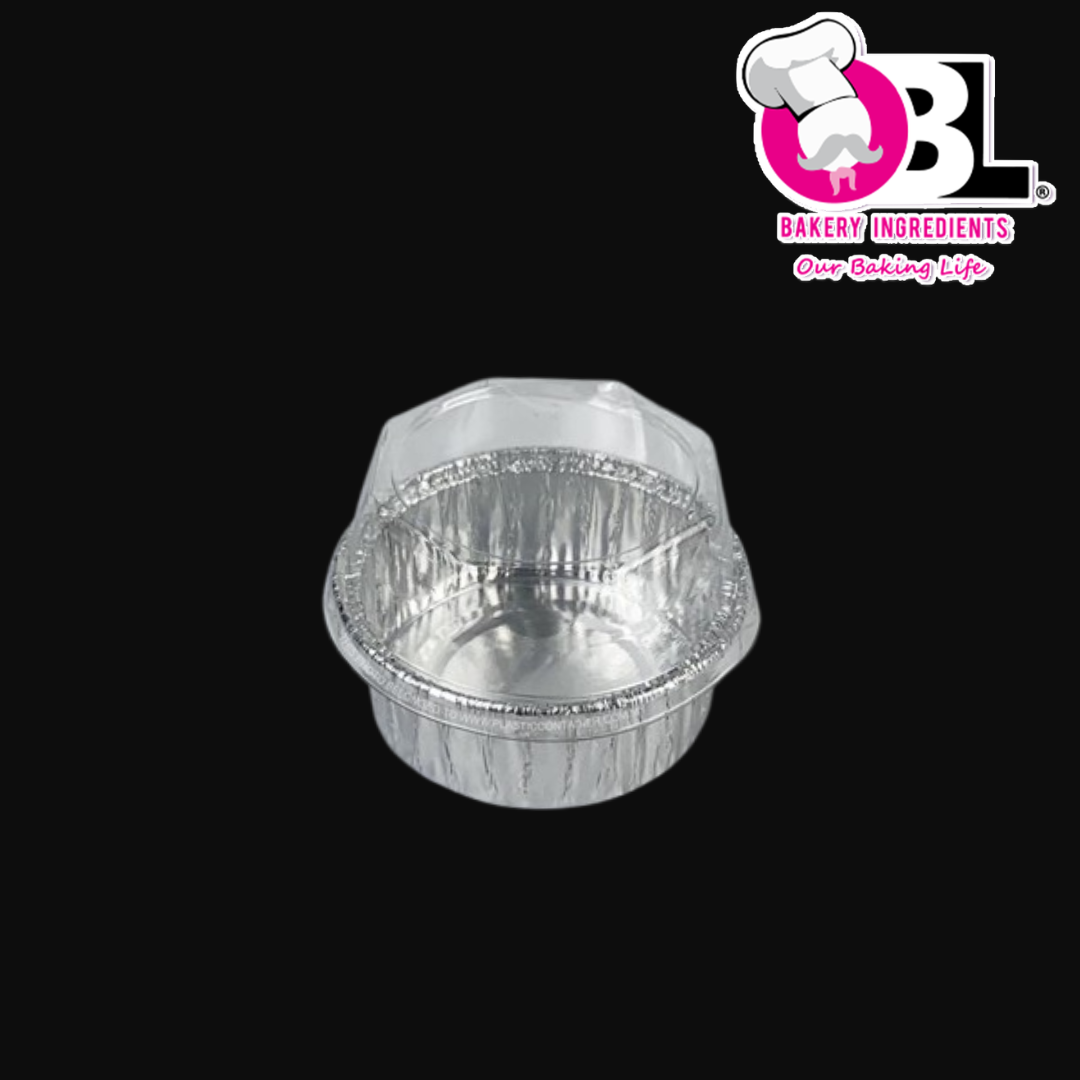 104176 3319P RD W/LID ALUM TRAY 10'S