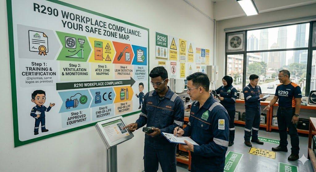 R290 workplace compliance standards