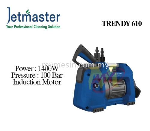 Jetmaster Trendy 610 100 Bar High Pressure Cleaner 1400W [Code: 10163]