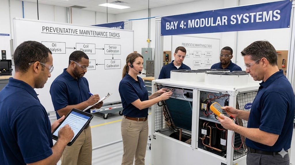 Modular chiller preventive maintenance course