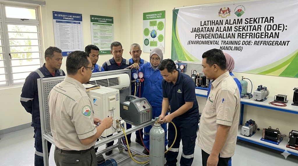 DOE environmental training refrigerant Malaysia