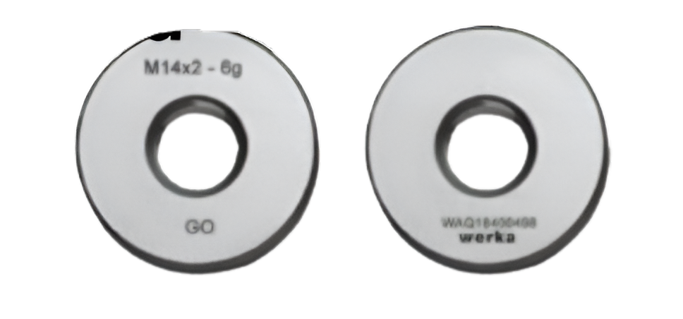THREAD RING GAUGE - METRIC FINE THREAD, GO END 5110-42-12G