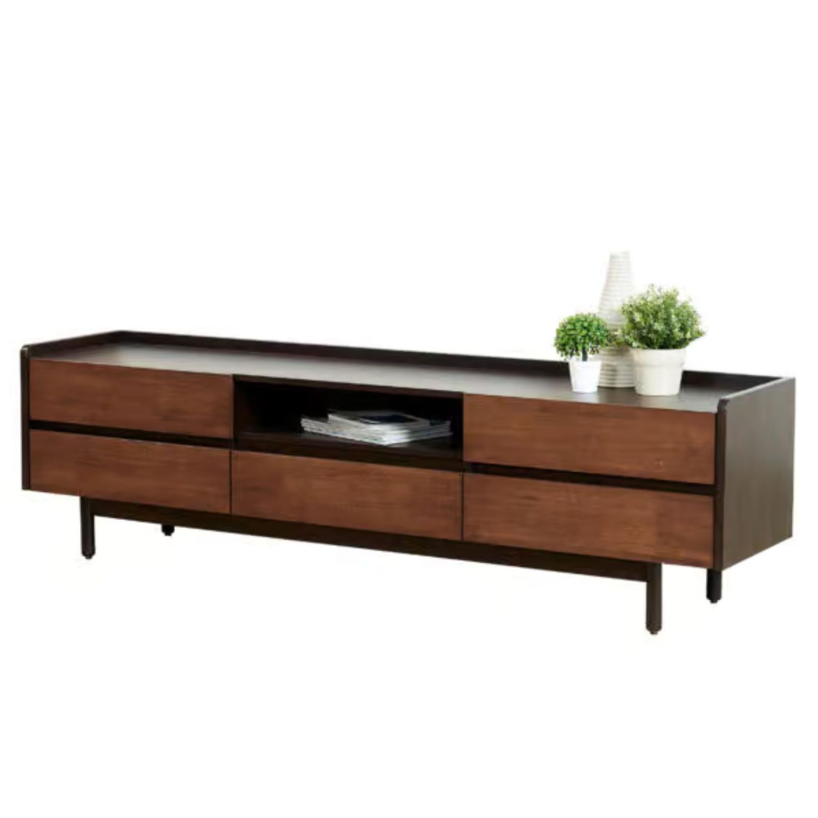 6 ft Solid Veneer Tv Cabinet OF2EK436669