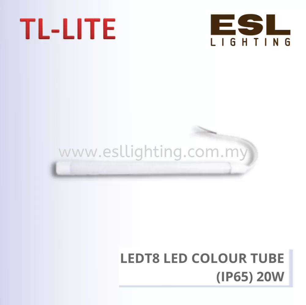 TL-LITE TUBE - LED T8 LED COLOUR TUBE (IP65) - 20W