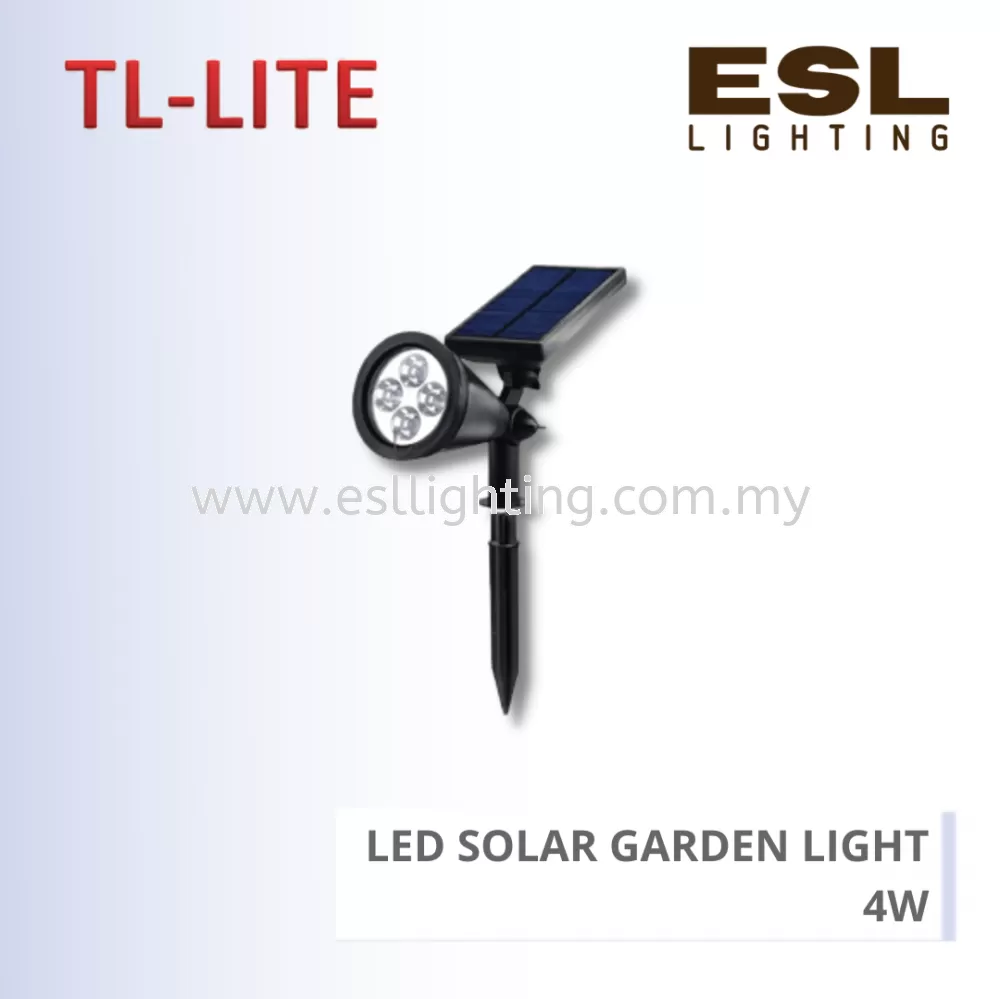 TL-LITE SOLAR LIGHT - LED SOLAR GARDEN LIGHT - 4W