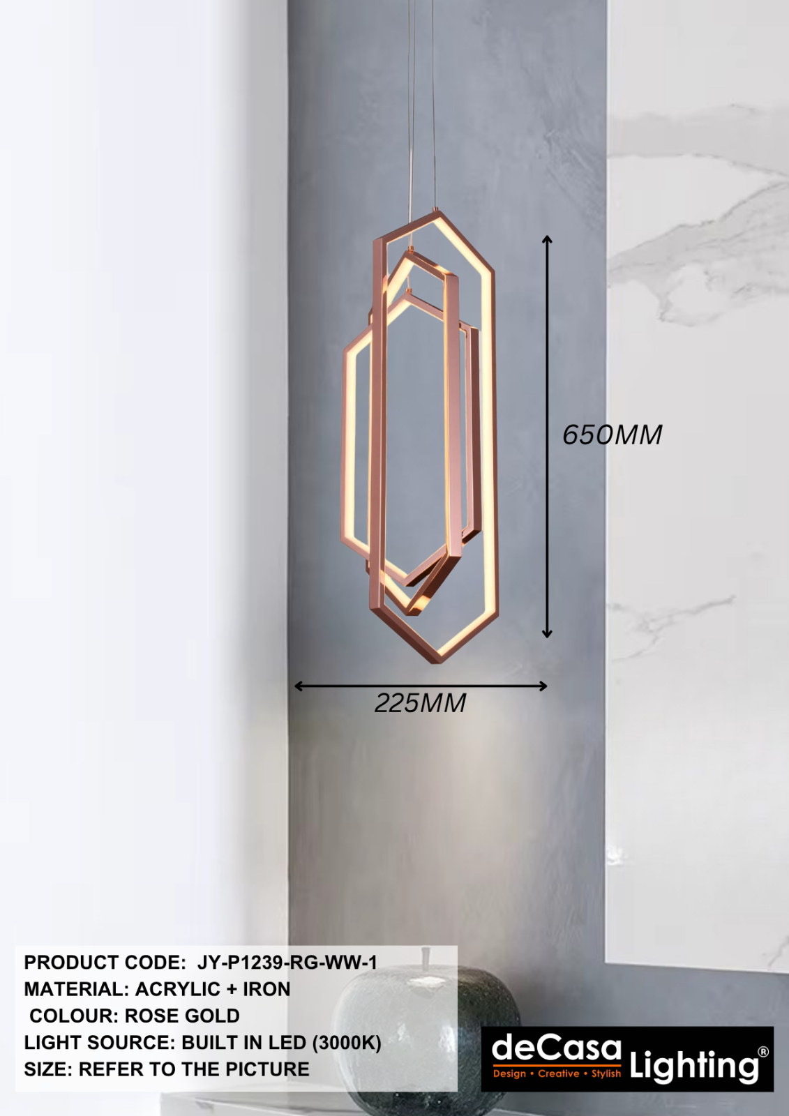 MODERN PENDANT LIGHT (P1239)