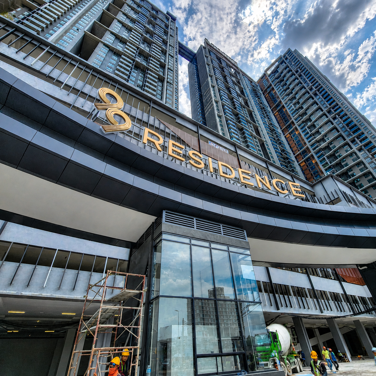 Building Canopy Sign | 3D LED Canopy Signage Malaysia