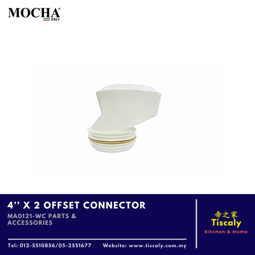 MOCHA 4" X2 OFFSET CONNECTOR MA0121-WC PARTS & ACCESSORIES