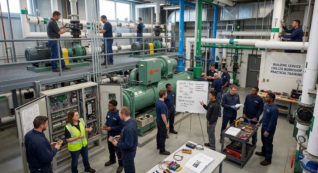 Building service chiller system workshop