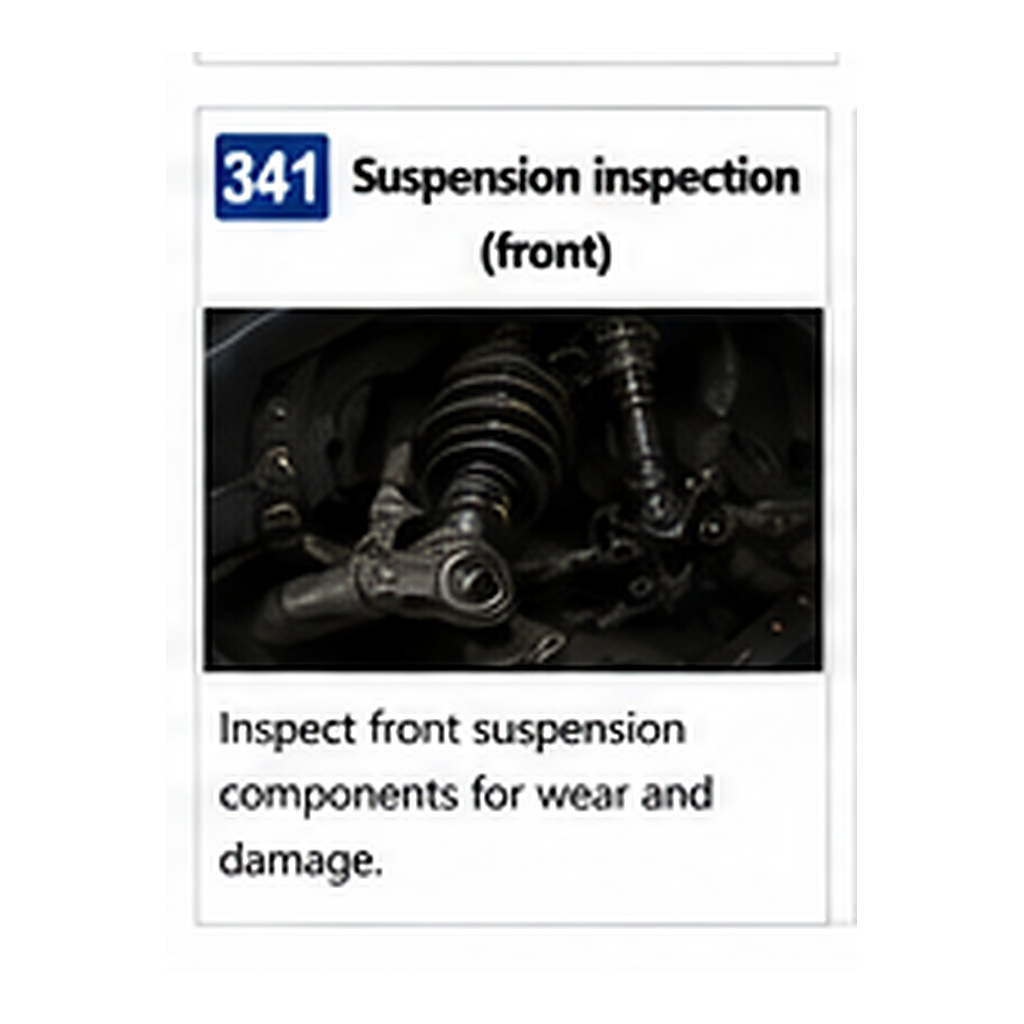 Suspension Inspection Front