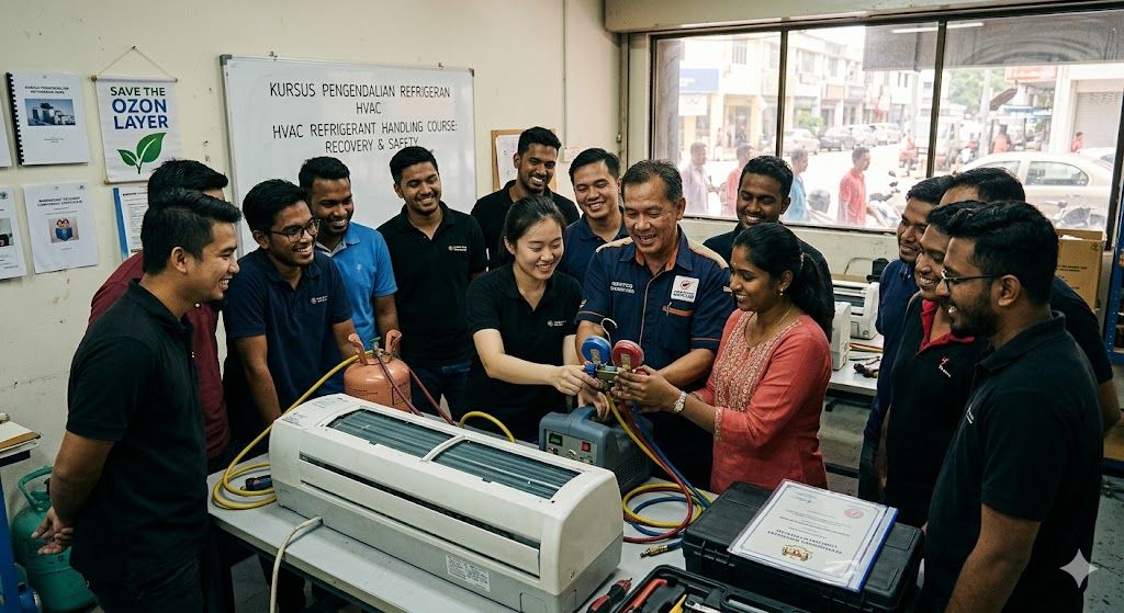 HVAC refrigerant handling course