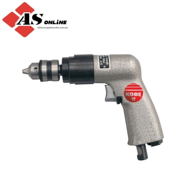 KOBE DP2610, Air Drill, Air, 2600rpm, Keyed, 1 to 10mm, 1/4in., 447W / Model: KBE2701390D