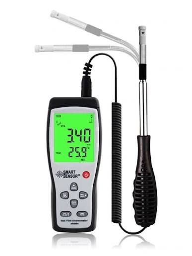 SMART SENSOR - Hot wire Anemometer AR866