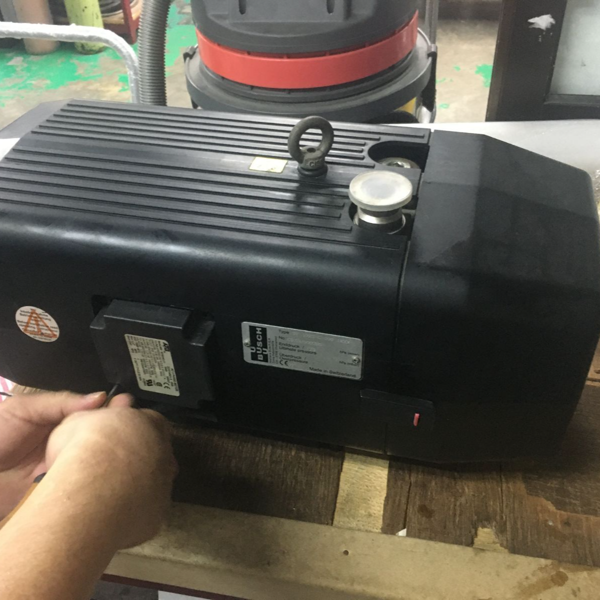 BUSCH SV 1025 Dry Rotary Vane Pump Repair and Service
